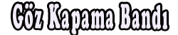 Göz Kapama Bandı Logo